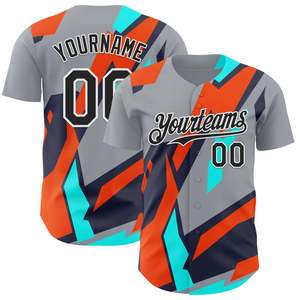 Camiseta de Béisbol/Sóftbol al por Mayor, Nueva Llegada, Alta Calidad, Transpirable, de Secado Rápido, Personalizada, 100% Poliéster, Unisex, Cuello en V, Manga Corta - Product Image 1