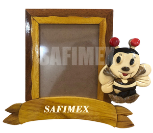 Marcos de Madera para Fotos, Intarsia, Artesanía en Madera Hecha a Mano, Alta Calidad, Duraderos, 16x25cm, Fábrica en Vietnam, Diseño Personalizado - Product Image 4