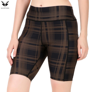 Shorts Deportivos de Cintura Alta para Fitness y Running, Elásticos, para Entrenamiento y Gimnasio, Shorts de Compresión para Mujer al por Mayor - Product Image 5