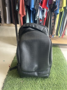 Manufacturer Mannu Sports Custom Vintage Stylish Crocodile <b>Print</b> Microfiber Leather Zipper Portable <b>Camera</b> Back Pack - Product Image 6