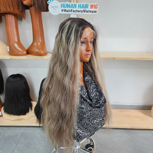 Extensiones de Cabello Humano Vietnamita 100% Natural, Lisas, Super Double Drawn, Color Ombre Marrón, Productos Capilares Naturales para Mujeres Negras - Product Image 1