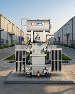 Transformateur de distribution immergé dans l'huile de haute qualité 800 kVA 10,5 kV 0,4 kV S13 M 1000 triphasé Dyn11 avec changeur de tension à 5 positions - Product Image 2