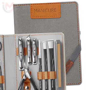 New Arrival 16 PCS White Travel Manicure Set Stainless Steel Cuticle Nail Clipper & <b>Gift</b> <b>Box</b> Luxurious Personal Care - Product Image 2