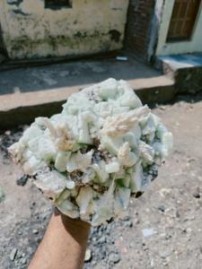 Decorative Green Apophyllite Scolecite <b>Crystal</b> <b>Cluster</b> Natural Mineral Specimen for Home Decor and Collection - Product Image 3