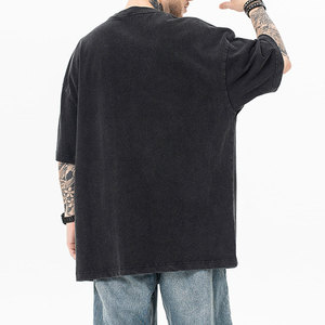 T-shirt imprimé pour homme, style streetwear moderne, coupe classique, 100% coton tricoté, respirant et à séchage rapide - Product Image 3
