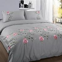 Ensemble de housse de couette matelassée personnalisable 3 pièces pour hôtel moderne, doux, respirant, luxueux, 100TC, écologique, literie non jetable