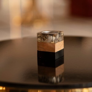 Quemador de Incienso de Madera de Sándalo Negro con Detalles en Oro, Difusor de Bakhoor Ecológico para Decoración del Hogar - Product Image 3
