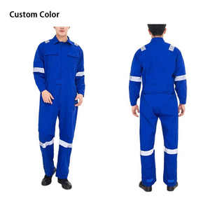 Combinaison de travail unisexe grise réfléchissante imperméable en microfibre à manches longues, uniforme industriel avec logo détecteur d'aiguilles - Product Image 5