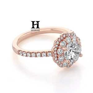 Anillo de Eternidad de Lujo con Diamantes Cultivados en Laboratorio de Múltiples Formas, Oro Blanco de 14K, Anillo de Boda con Racimo Mixto de Marquesa, Redondos y Baguette - Product Image 3