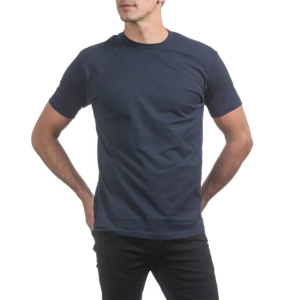 เสื้อคลาสสิกสำหรับใส่ทุกวันสำหรับผู้ชาย ฤดูร้อน ผ้าฝ้ายเนื้อนุ่ม ระบายอากาศได้ดี คอกลม แขนสั้น ทรงหลวม เรียบง่าย ดูสะอาดตา สวมใส่สบาย - Product Image 4