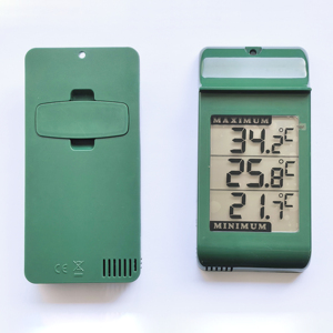 เทอร์โมมิเตอร์กลางแจ้งติดผนังดิจิตอลสูงสุด - Product Image 1