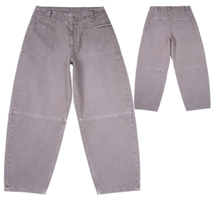 Sombrero de ala ancha para mujer, 80% algodón BCI, 20% algodón reciclado, estructura equilibrada y curvada, elaborado con 8.85 oz de algodón. - Product Image 3