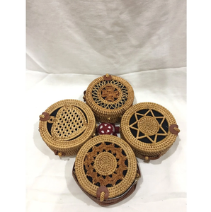 Wholesale Handmade Rattan <b>Bag</b> with Seashell Vietnam Supplier / Women Summer Beach Straw <b>Bag</b> Leather Strap Low MOQ Factory Price - Product Image 4