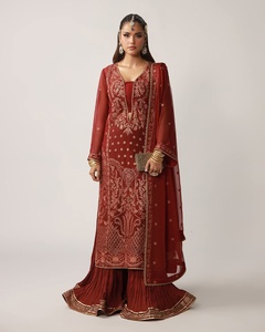 Robes décontractées pakistanaises et indiennes de qualité supérieure pour femmes, Nouveautés 2026, Salwar Kameez en tissu Lawn, ODM 2067 - Product Image 6