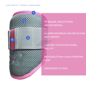 Protector de Codo de Béisbol Priv Premium, de Plástico y Cuero, Personalizado, al por Mayor, Resistente a Impactos, para Softbol y Béisbol - Product Image 4