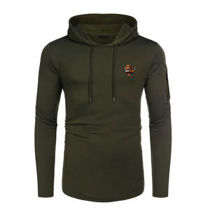 Sudaderas con Capucha Casuales de Invierno para Hombre, Sólidas, Transpirables, Ligeras, de Secado Rápido, Diseñadas para Entrenamientos en el Gimnasio y Actividades al Aire Libre - Product Image 1