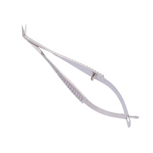 Ciseaux chirurgicaux microscopiques manuels personnalisés, à angle vers l'extérieur, forme baïonnette, longueur 215 mm, pour instruments neurochirurgicaux, CE par Grip Surgical - Product Image 3