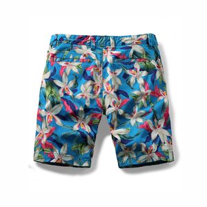 Shorts pour homme en coton mélangé respirant, taille mi-haute, style streetwear, avec logo imprimé personnalisé, pour taille adulte - Product Image 6