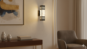 Flush Mount CM Decor 300 lm steel/inox Living Room / Bedroom / Hallway Wall light Viet Nam Auto Cad Layout 3500K (Warm White) - Product Image 4