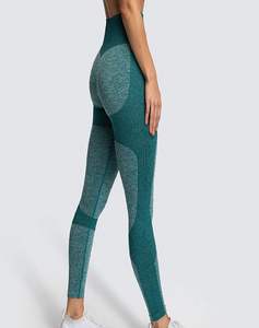 เลกกิ้งโยคะแฟชั่นใหม่คุณภาพสูงสำหรับผู้หญิงปี 2026 สวมใส่สบาย สไตล์ลำลอง สีสันตามสั่ง กำลังเป็นที่นิยม ระบายอากาศได้ดี พร้อมโลโก้ที่เอว - Product Image 4