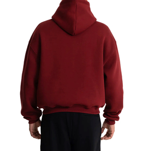 Sweat à capuche unisexe de haute qualité 100% coton et polyester, imprimé et brodé sur mesure, sweats à capuche d'hiver vierges - Vente en gros pour hommes et femmes - Product Image 4
