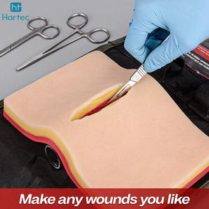 Kit de suture de 20 pièces pour les étudiants en biologie et anatomie, laboratoire de botanique, kit de pratique de la suture, instruments chirurgicaux en acier inoxydable - Product Image 5