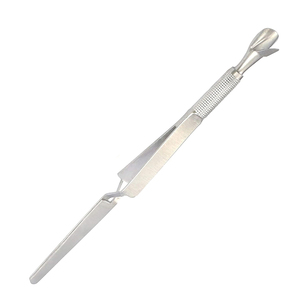Pousse-cuticules en acier inoxydable, baguette magique, pince à cuticules, outils multifonctions pour ongles en acrylique, fournisseurs OEM - Product Image 4