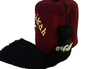 Vente en gros Fabrication Logo d'exigence personnalisable 100% Chapeaux à pompons Shriners naturels en laine - Product Image 4