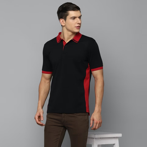 เสื้อโปโลผู้ชายลำลอง ขายดี ดีไซน์ใหม่ รับทำโลโก้ สีพื้น ระบายอากาศได้ดี - Product Image 3