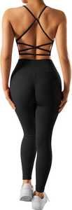 Ensemble de yoga tendance pour femmes, ensemble de fitness en plein air, 2 pièces, respirant, écologique, séchage rapide, ensemble de sport d'été pour la salle de sport - Product Image 2