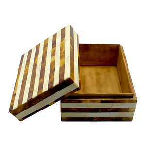 Premium Quality Handmade Wooden Bone Inlay <b>Trinket</b> Jewelry <b>Box</b> Luxury Decorative Storage Organizer for Modern Home Decor - Product Image 4