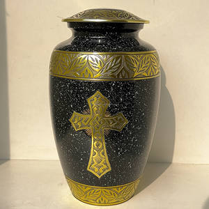 Urna Funeraria Grande para Cenizas de Adultos, Recuerdo Conmemorativo, Urnas Metálicas y Jarrones, Precio al por Mayor, Urnas de Cremación Hechas a Mano - Product Image 4