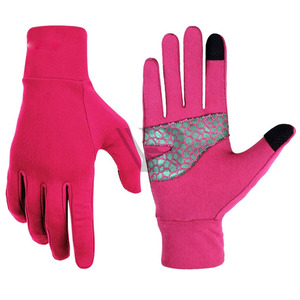 Factory OEM Fleece Autumn and Winter <b>Gloves</b> Outdoor Sports <b>Touch</b> <b>Screen</b> Cycling Custom logo Anti Slip Warm Running <b>Gloves</b> - Product Image 4