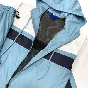 Conjunto Deportivo Personalizado OEM de Verano, Sudadera con Bordado, Chaqueta Cortavientos, Pantalones de Nailon, Shorts, Traje Deportivo para Hombre - Product Image 6