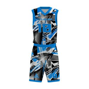 Custom Name Number Logo Basketball Wear Digital Print Reversible Training Jersey Basketball Men's Shorts Basketball Uniforms - Product Image 2