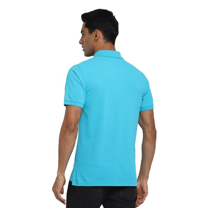 Derniers modèles de polos pour hommes en couleur unie, service OEM, design personnalisé, polos décontractés élégants pour hommes - Product Image 2
