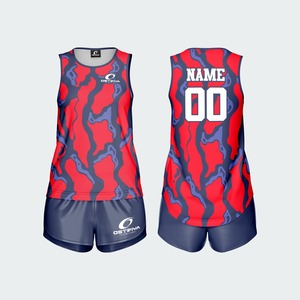 2026 High Quality Premium Design Women Volleyball Uniform Printed Front Quick Dry <b>Light</b> Weight Adult Polyester Material Sports - Product Image 1