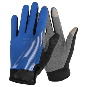 Custom Full Finger Cycling <b>Gloves</b> Breathable Anti-Slip <b>Touchscreen</b> Full Finger Cycling <b>Gloves</b> - Product Image 6