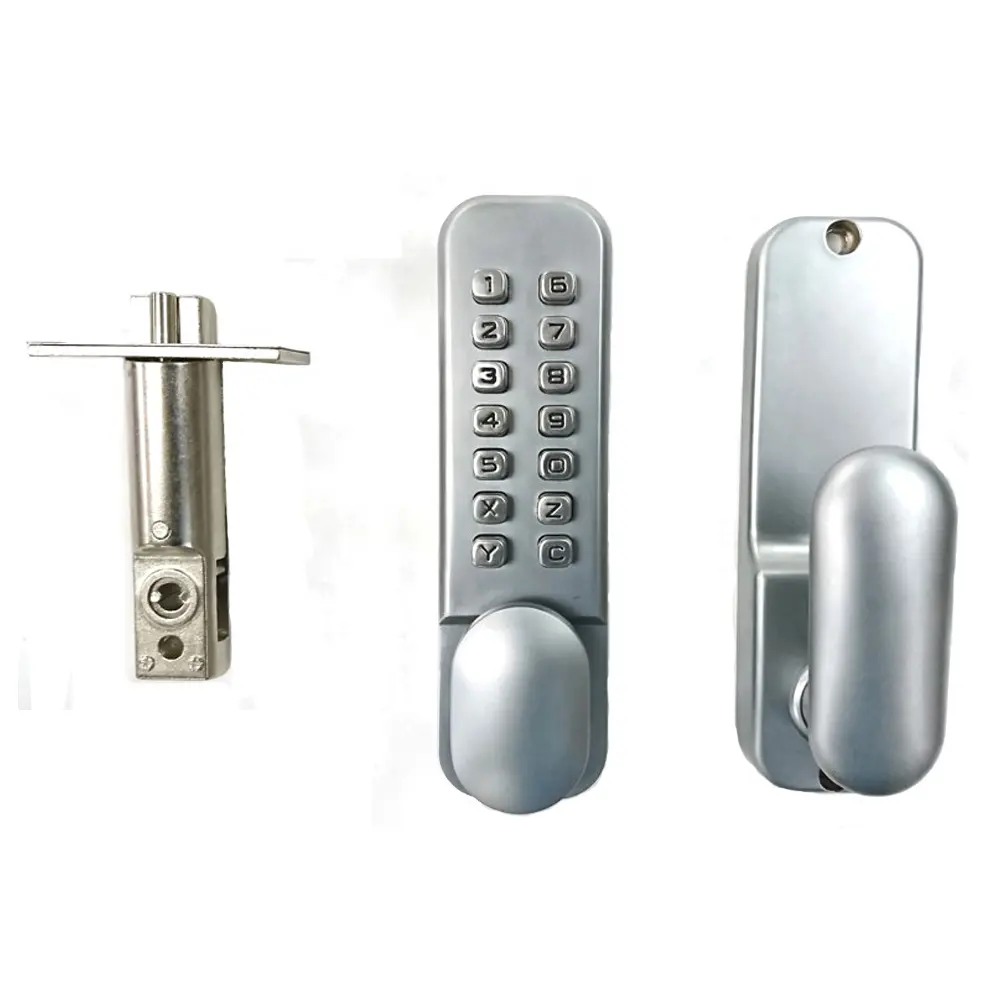 Bulk Order High Security Easy Code Push Button Lock With Door Handle