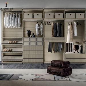 JY Vietnam nouvelle arrivée armoire meubles de chambre haute qualité style européen contreplaqué placard de rangement - Product Image 5