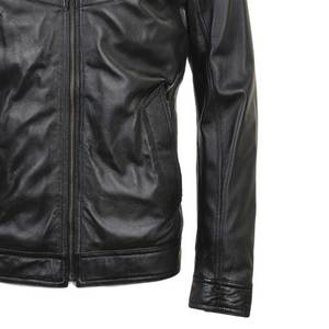 Blouson de moto en cuir personnalisé pour homme, veste de motard de course, streetwear haut de gamme, vêtement d'extérieur décontracté pour l'hiver, fabricant OEM en gros - Product Image 3