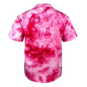 Men Hawaiian <b>Shirt</b> Custom Sublimation Tropical Print Beach <b>Shirt</b> Short Sleeve <b>Button</b> Up Summer Holiday Wear OEM Wholesale - Product Image 3