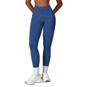 Pantalones de fitness de talla grande, ajustados, de cintura alta, transpirables, de secado rápido, con diseño a cuadros, para correr descalzo, tipo leggings de yoga. - Product Image 5