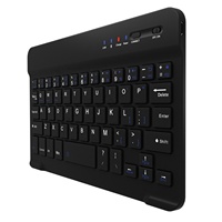 Mini kablosuz klavye tablet pc için evrensel cep telefonu ve iPad android windows desteklenebilir ince ve şık boyutu