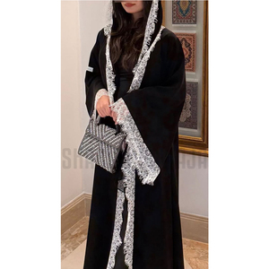 Low MOQ Latest Design Breathable Muslim <b>Abaya</b> for Women High Quality Comfortable Muslim <b>Abaya</b> For Women - Product Image 6