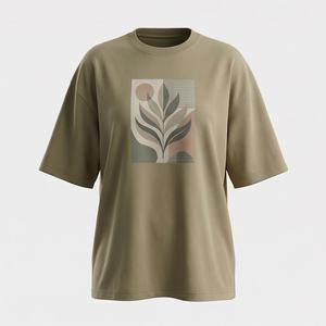 เสื้อเชิ้ตทำงานผู้หญิงมาใหม่ แฟชั่นฤดูใบไม้ผลิและฤดูใบไม้ร่วง ลายพิมพ์ทันสมัย สไตล์ลำลอง ชุดเดรสผู้หญิง ผ้าซาตินปักเลื่อม น้ำหนัก 240 กรัม ผ้าฝ้าย 100% - Product Image 1