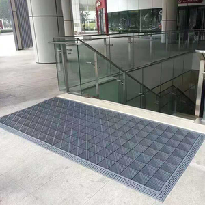 Nylon Three Brush Modular Cleaning Entrance Door <b>Mat</b> Indoor/Outdoor Entrance <b>Mat</b> - Product Image 1