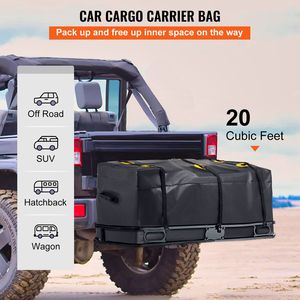 Borsa da trasporto impermeabile in PVC 840D per gancio traino, 150x60x60 cm, 560 litri, resistente - Product Image 2