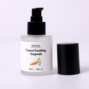 [J&G Cosmetics] เซรั่มบำรุงผิวหน้าสูตรลิโปโซม ผสมสารสกัดแครอท PDRN HAVIA แครอท ซูทติ้ง แอมพูล สำหรับการดูแลผิว - Product Image 2