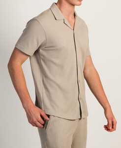 Camisa de Manga Corta para Hombre, Personalizada con Logotipo y Talla, Exclusiva para Vacaciones de Verano en la Playa, Venta al Por Mayor OEM - Product Image 6